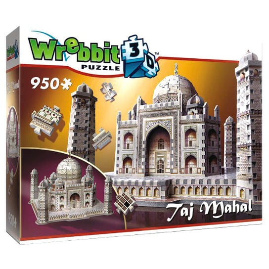 Puzzle, Wrebbit 3D, Taj Mahal, 950 el. Wrebbit