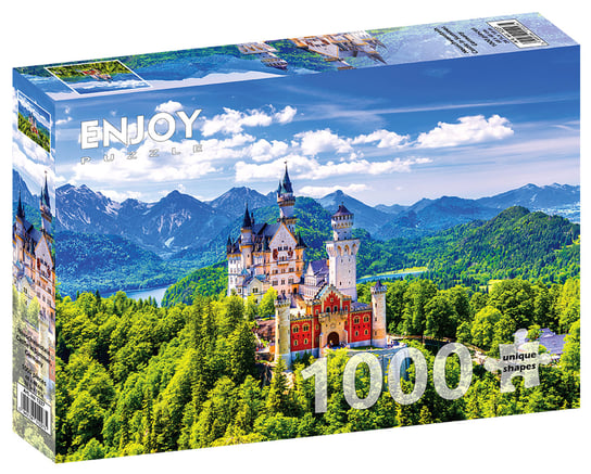 Puzzle, Zamek Neuschwanstein, Niemcy, 1000 el. Enjoy