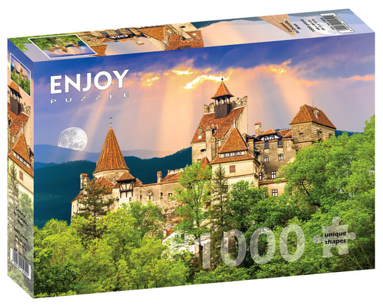 Puzzle, Zamek w Branie, Siedmiogród, Rumunia, 1000 el. Enjoy