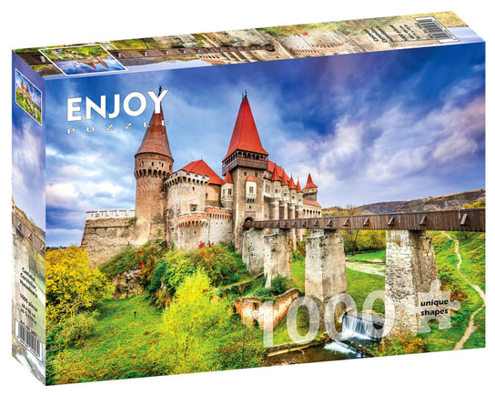 Puzzle, Zamek w Hunedoarze, Siedmiogród, Rumunia, 1000 el. Enjoy