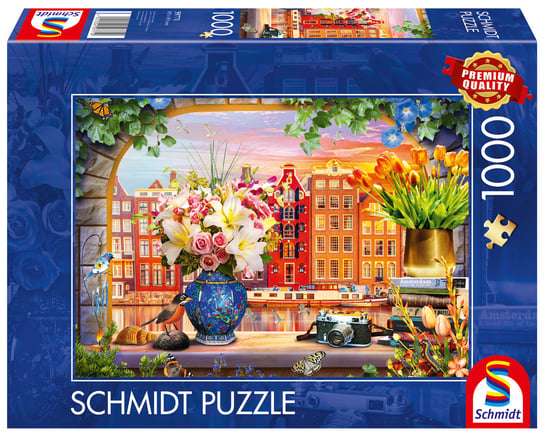 Puzzle, Zobaczyć Amsterdam, 1000 el. Schmidt