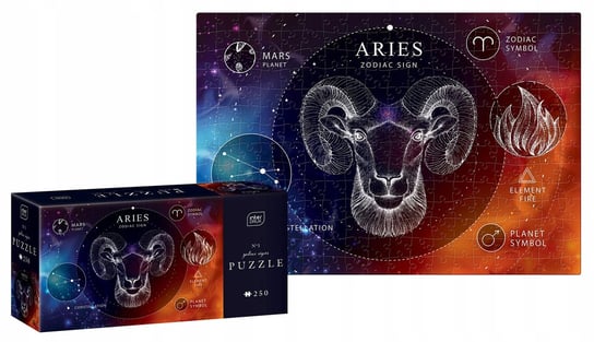 Puzzle Zodiak Signs 1 Arie Interdruk, 250 el. Interdruk