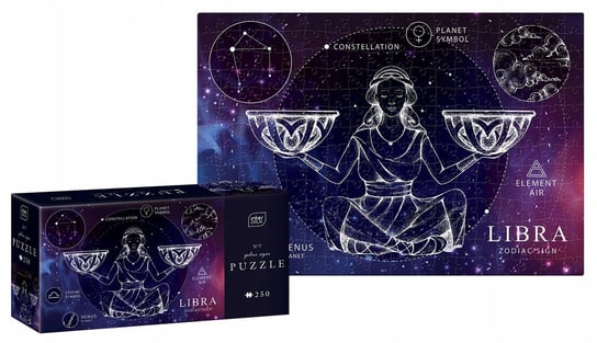 Puzzle Zodiak Signs 7 Libr Interdruk, 250 el. Interdruk