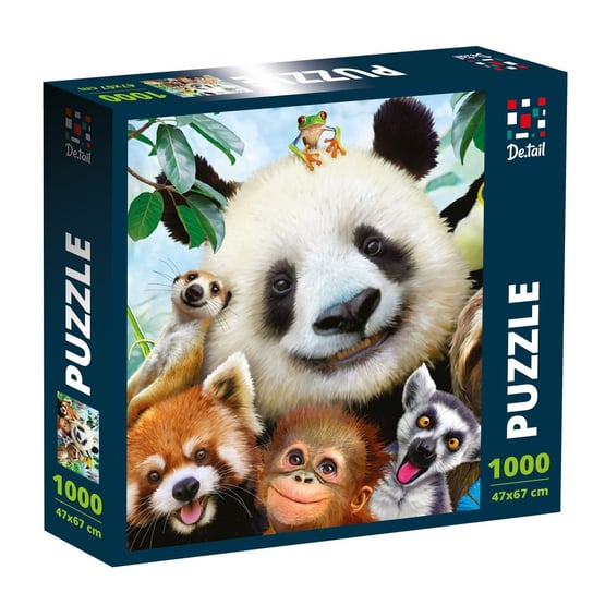 Puzzle Zoo Selfie Dt1000-03 Inna marka