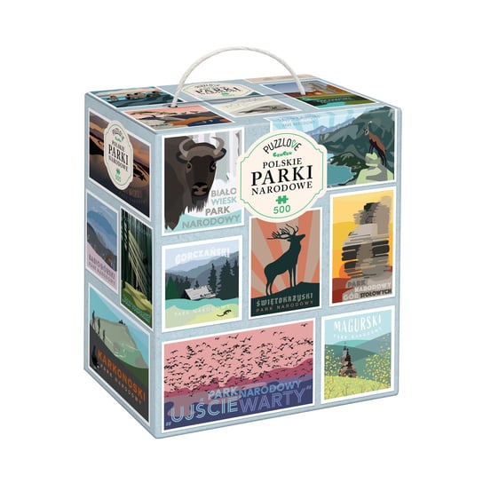 Puzzlove Czuczu, puzzle, Polskie Parki Narodowe, 500 el. Czuczu