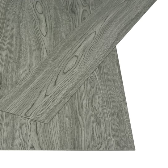 PVC Panele Podłogowe - Szary, 91,4 x 15,2 cm, 32 s / AAALOE Inna marka