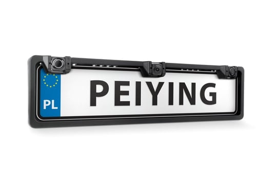 PY0105P kamera cofania z czujnikiem parkowania w ramce tablicy rejestracyjnej Peiying Peiying