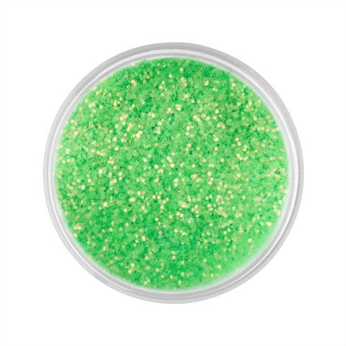 Pyłek brokatowy do paznokci Shine Neon Green Nr 06 AllePaznokcie
