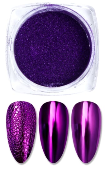 Pyłek do paznokci - efekt lustra - Monochrome Violet Inna marka