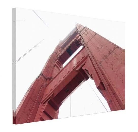 Pylon Golden Gate - obraz na płótnie Nice Wall