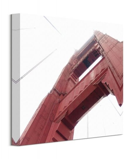 Pylon Golden Gate - obraz na płótnie Nice Wall