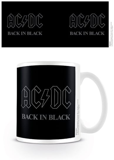 Pyramid International, AC/DC (Back In Black), Kubek ceramiczny Pyramid International