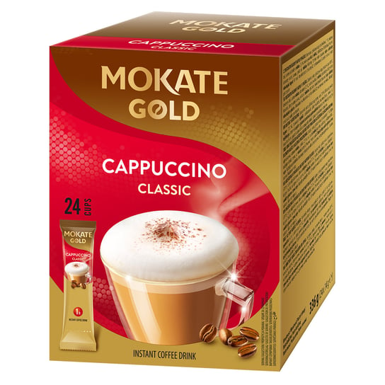 Pyszna Kawa Cappuccino Pianka Bez Ekspresu Instant Mokate Classic Gold Mokate