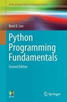 Python Programming Fundamentals Lee Kent D.