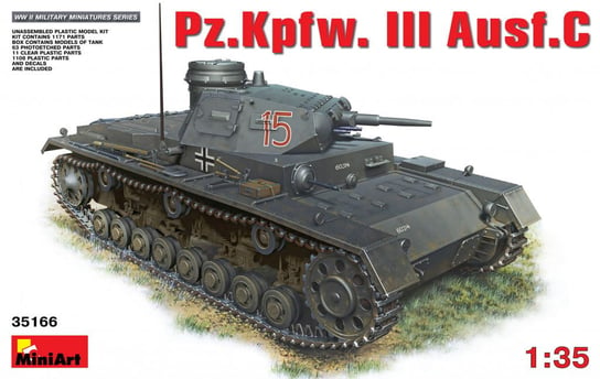 Pz.Kpfw. III Ausf.C 1:35 MiniArt 35166 MiniArt