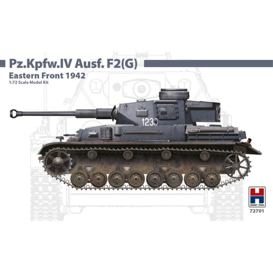 Pz.Kpfw.IV Ausf.F2 (G) Eastern Front 1942 1:72 Hobby 2000 72701 Hobby 2000