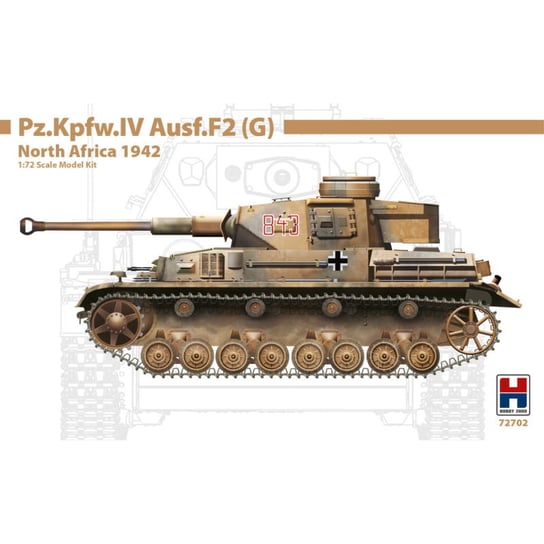 Pz.Kpfw.IV Ausf.F2 (G) North Africa 1942 1:72 Hobby 2000 72702 Hobby 2000