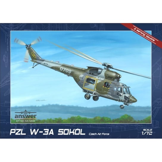 PZL W-3A Sokół Czech Air Force 1:72 Answer AA72001 Answer