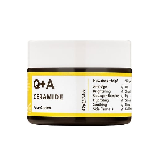Q+a, Ceramide Barrier Defence Face Cream, Ochronny Krem Do Twarzy Z Ceramidami, 50 G Q+A
