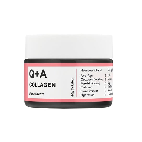 Q+a, Collagen Face Cream, Ujędrniający Krem Z Kolagenem, 50 Ml Q+A