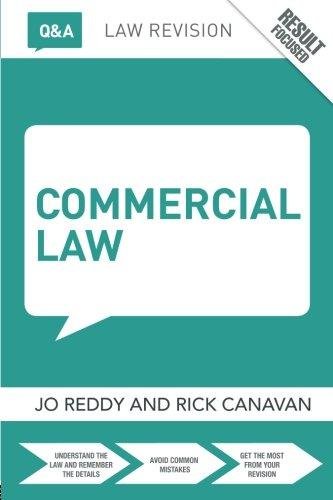Q&A Commercial Law Reddy Jo