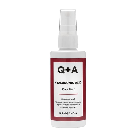 Q+A, Hyaluronic Acid Face Mist, Nawilżająca mgiełka z kwasem hialuronowym, 100ml Q+A