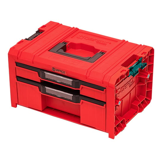 QBRICK SYSTEM Skrzynka narzędziowa PRO Drawer 2 Toolbox 2.0 Expert RED Ultra HD Custom QBRICK SYSTEM