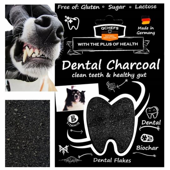 Qchefs Dental Charcoal Płatki Dentystyczne Dla Psa Inny producent