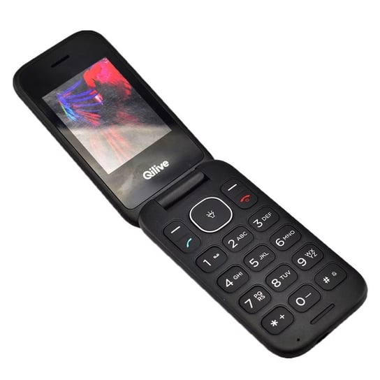 Qilive Rf901 Telefon / Smartfon Z Klapką Czarny Qilive