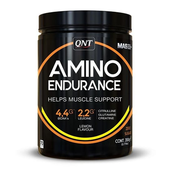 QNT, Aminokwasy ANT Amino Endurance, BCAA, cytryna, 350 g QNT