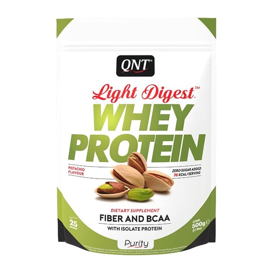 QNT - Light Digest Whey Protein - 500 g pistacjowy QNT