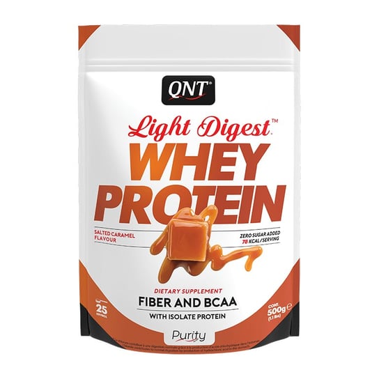QNT - Light Digest Whey Protein - 500 g słony karmel QNT