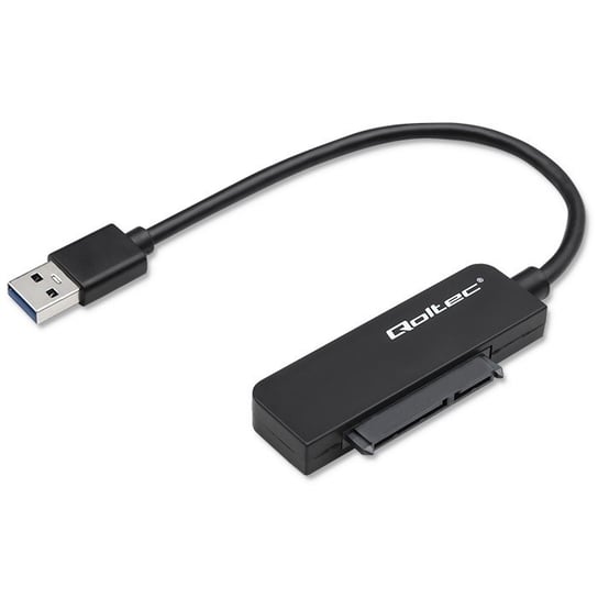 Qoltec Adapter SATA | Przejściówka na dysk SSD HDD 2.5" | USB 3.0 | Super speed 5Gb/s | 2TB Qoltec