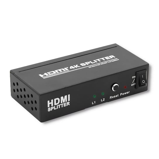 Qoltec Aktywny rozdzielacz Splitter HDMI v. 1.4 |  1x2 Qoltec