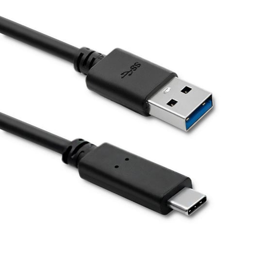 Qoltec Kabel Usb 3.1 Typ C Męski | Usb 3.0 A Męski | 1.8M | Czarny Qoltec