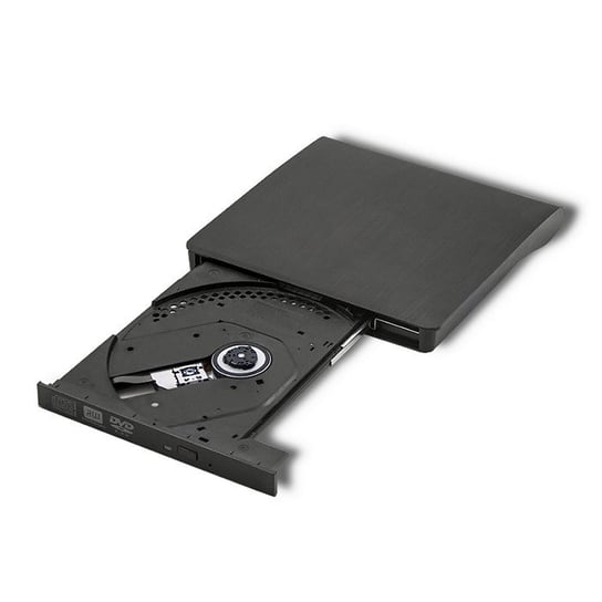 Qoltec Nagrywarka DVD-RW zewnętrzna |USB 3.0 | Czarna Qoltec