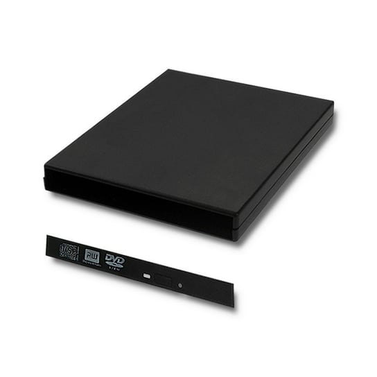 Qoltec Obudowa/kieszeń na napęd optyczny CD/DVD SATA USB 2.0 12.7mm Qoltec