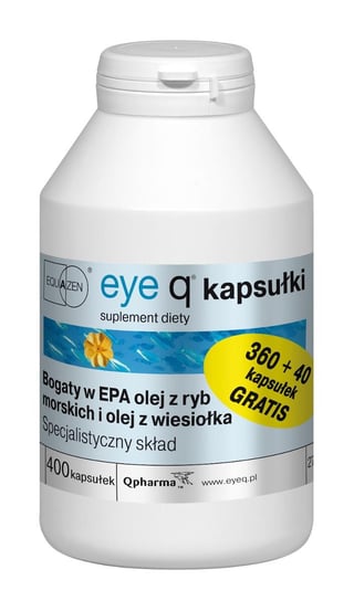 Qpharma, Eye Q, suplement diety, 400 kapsułek Qpharma