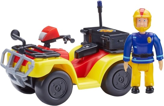 Quad Mercury i figurka Strażaka Sama renomowany brytyjski producent idealna zabawka dla dzieci 3+ Character Options