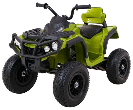 Quad na akumulator ATV Pompowane Koła Zielony RAMIZ