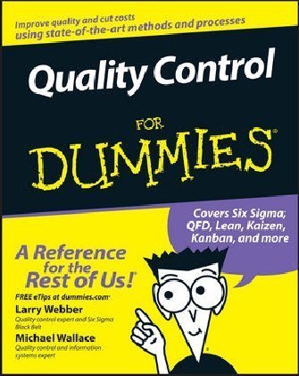 Quality Control for Dummies Webber Larry, Michael Wallace