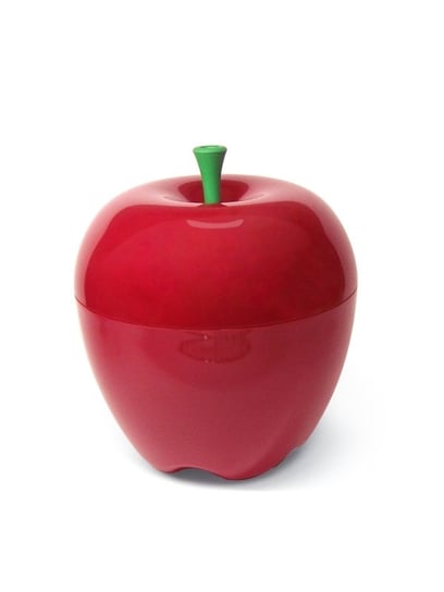 Qualy, Mini pojemnik w kształcie jabłka, czerwony Qualy