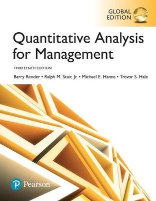 Quantitative Analysis for Management Hale Trevor