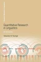 Quantitative Research in Linguistics Rasinger Sebastian M.