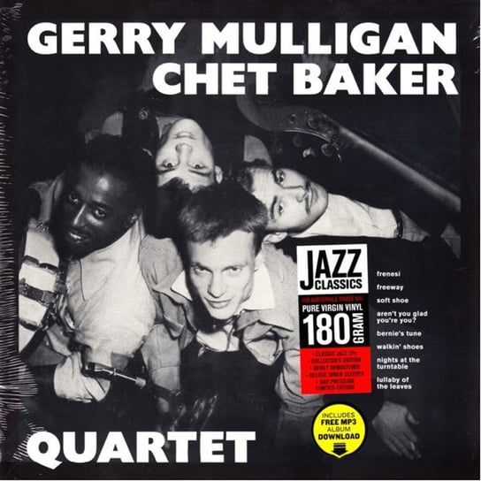 Quartet (Remastered), płyta winylowa Mulligan Gerry, Baker Chet, Whitlock Bobby, Hamilton Chico