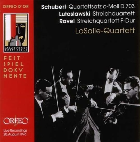 Quartettsatz C Moll D 703 Stre Orfeo