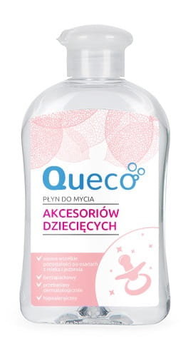 Queco, Plyn do mycia akcesoriów dziecięcych, 300 ml Queco