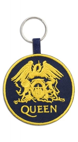 Queen Crest - tkany brelok 4,5x6 cm QUEEN