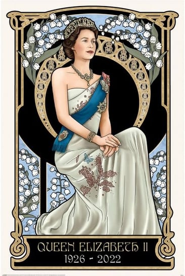 Queen Elizabeth Ii 1926 - Plakat 61X91Cm Pyramid Posters