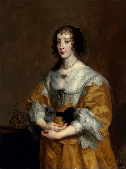 Queen Henrietta Maria, Anthony van Dyck - plakat 2 / AAALOE Inna marka